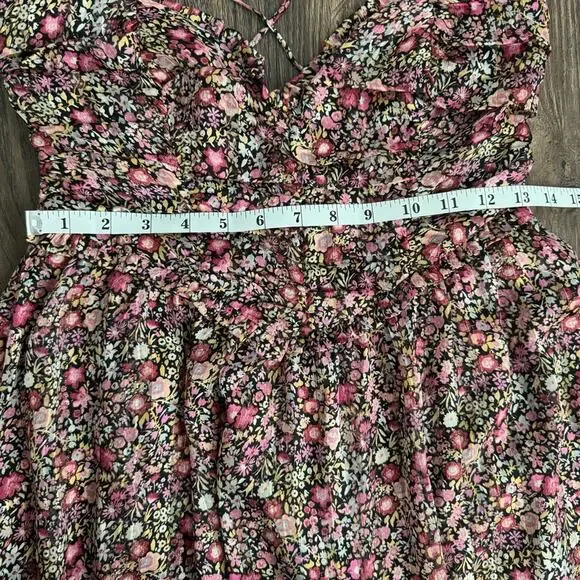 NEW For Love & Lemons Joelle Floral Maxi Dress M - Picture 10 of 14